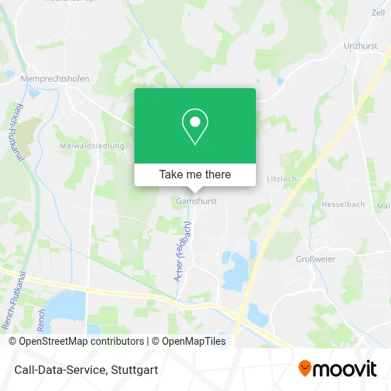 Call-Data-Service map
