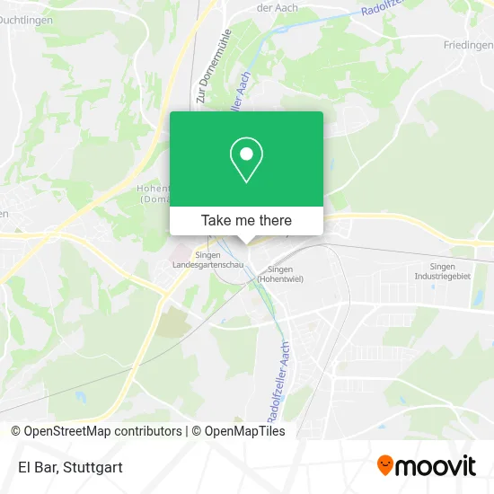 El Bar map