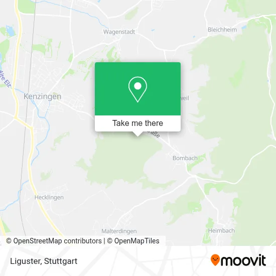Liguster map