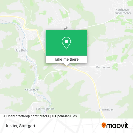 Jupiter map