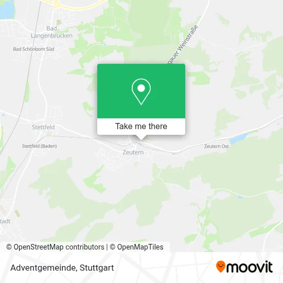 Adventgemeinde map