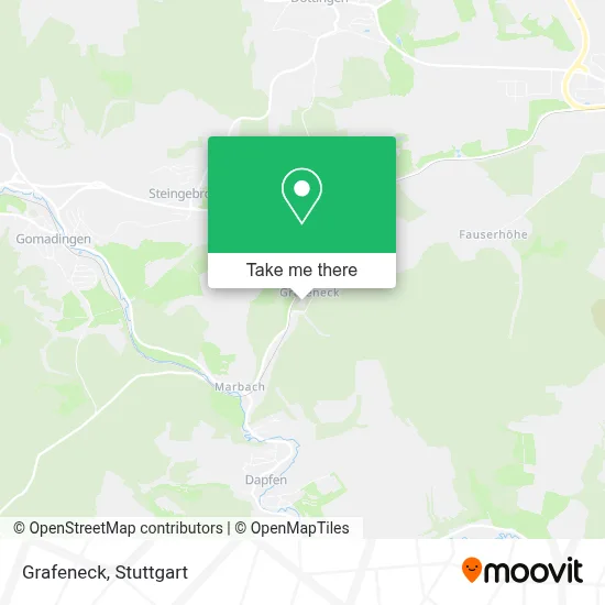 Grafeneck map
