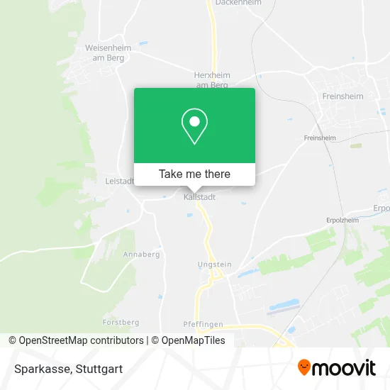 Sparkasse map