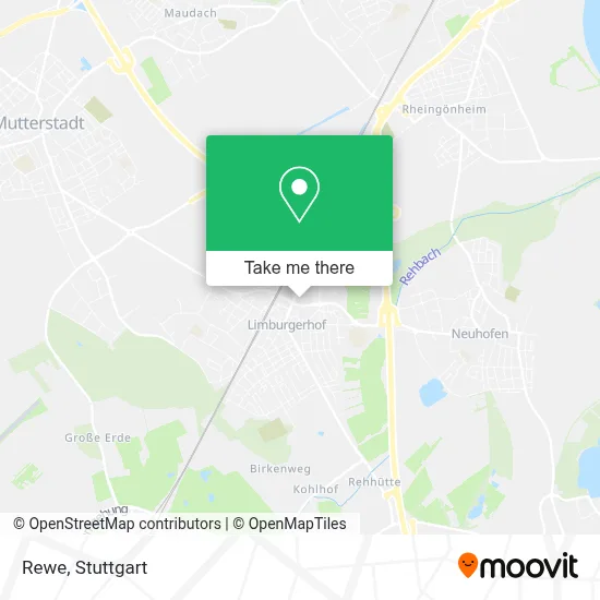 Rewe map