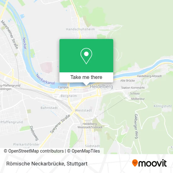 Römische Neckarbrücke map