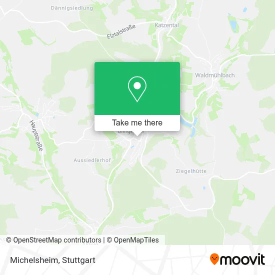 Michelsheim map