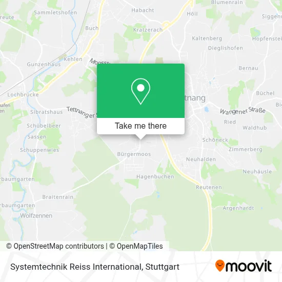 Systemtechnik Reiss International map