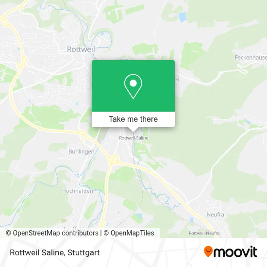 Rottweil Saline map