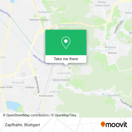 Zapfhahn map