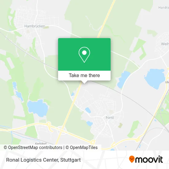 Ronal Logistics Center map