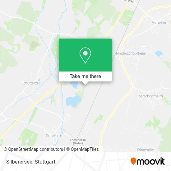 Silberersee map