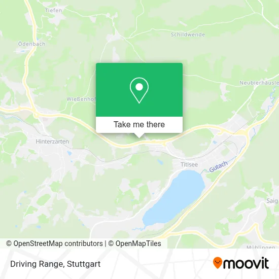 Driving Range map