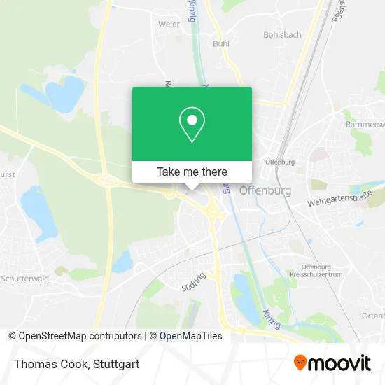 Thomas Cook map