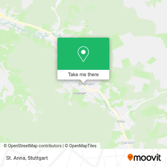 St. Anna map