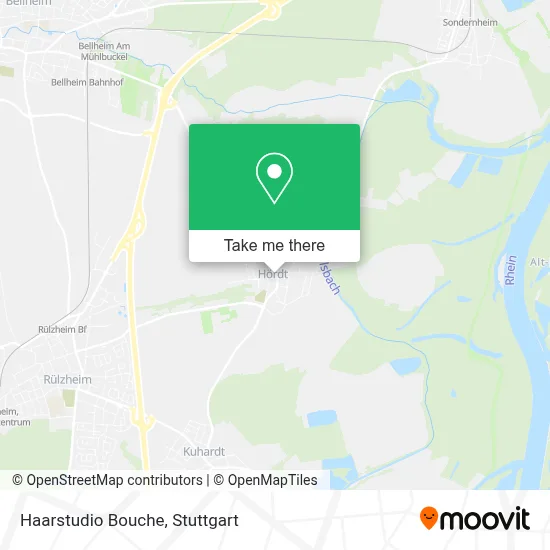 Haarstudio Bouche map