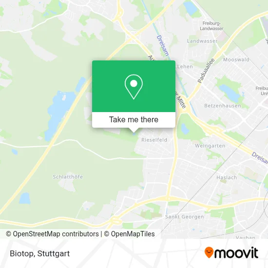 Biotop map