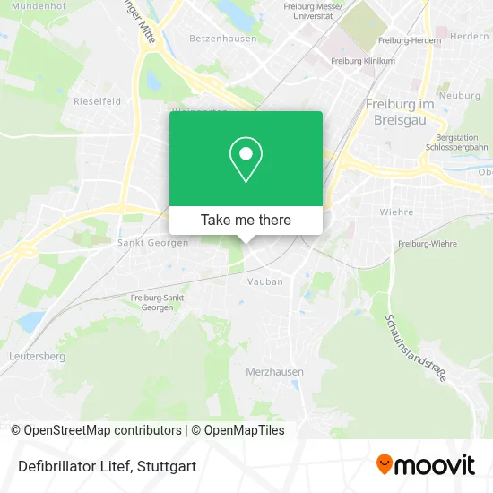 Defibrillator Litef map