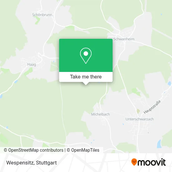 Wespensitz map