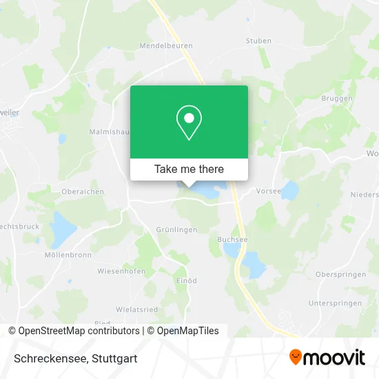 Schreckensee map