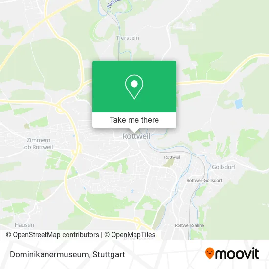 Dominikanermuseum map