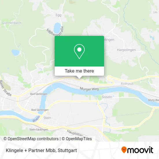 Klingele + Partner Mbb map
