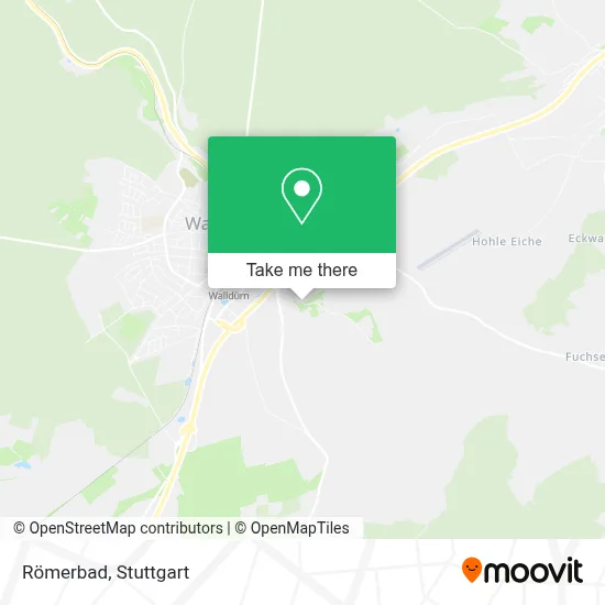 Römerbad map
