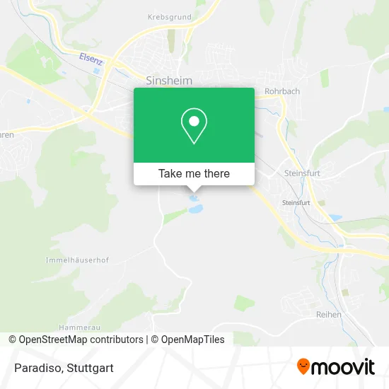 Paradiso map