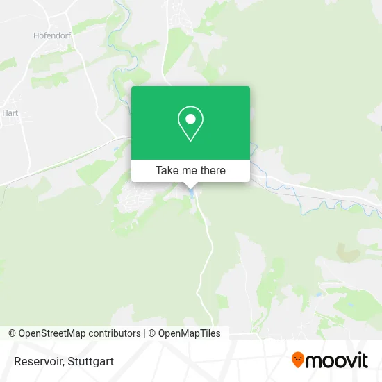 Stausee map