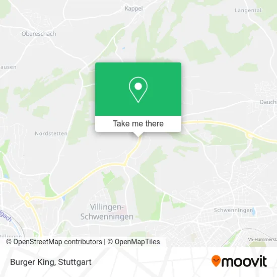 Burger King map