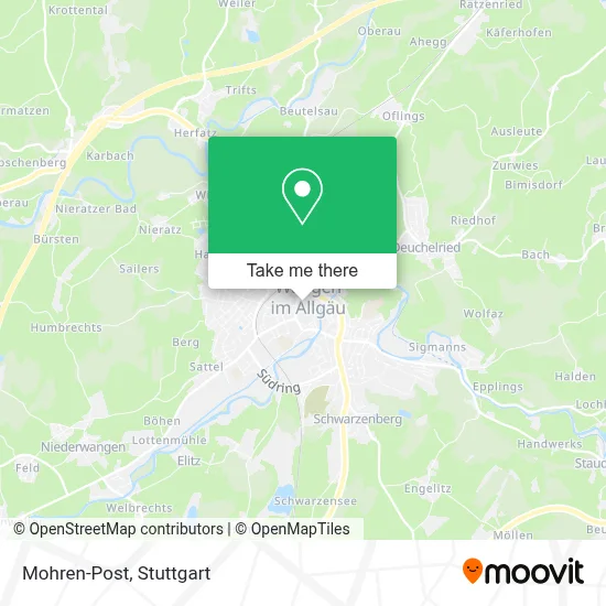 Mohren-Post map