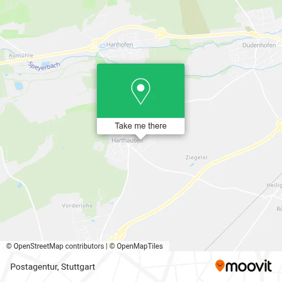 Postagentur map