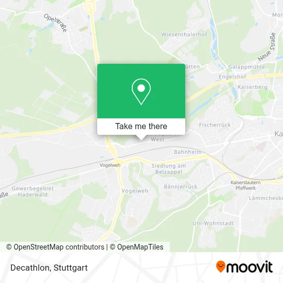 Decathlon map