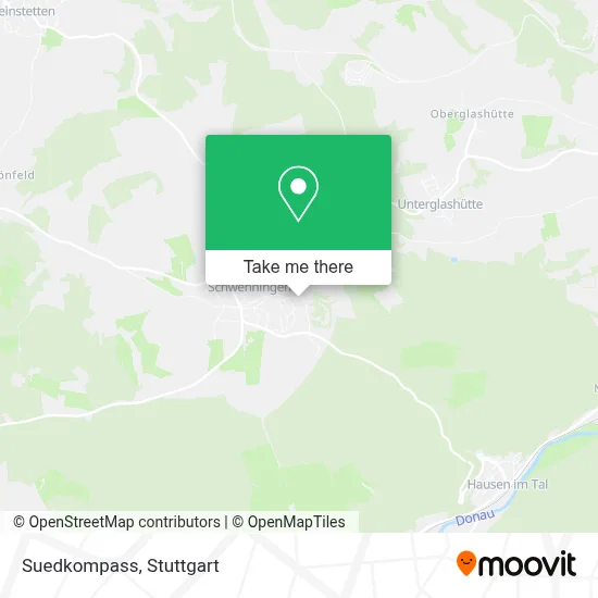 Suedkompass map