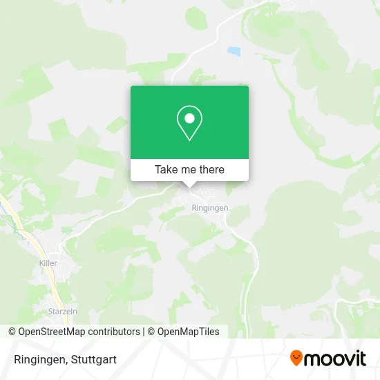 Ringingen map