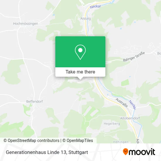 Generationenhaus Linde 13 map