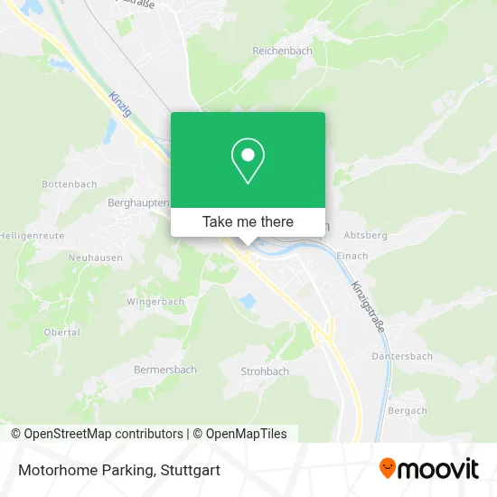 Wohnmobilstellplatz map