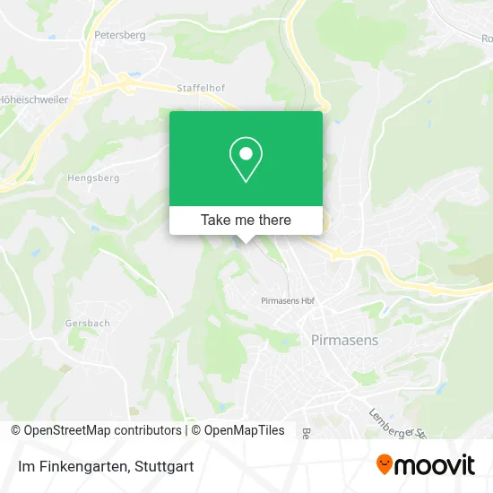 Im Finkengarten map