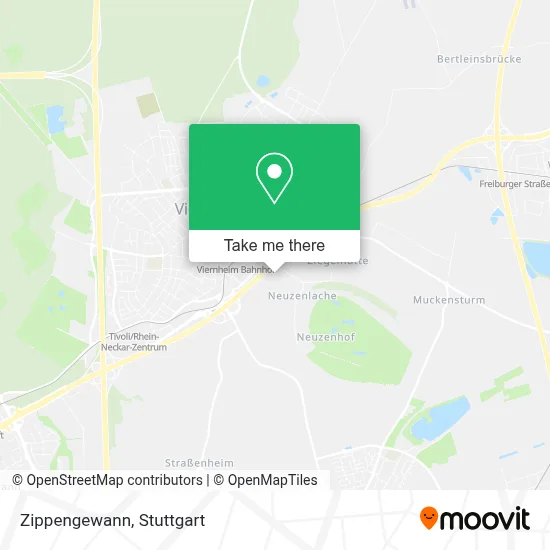 Zippengewann map