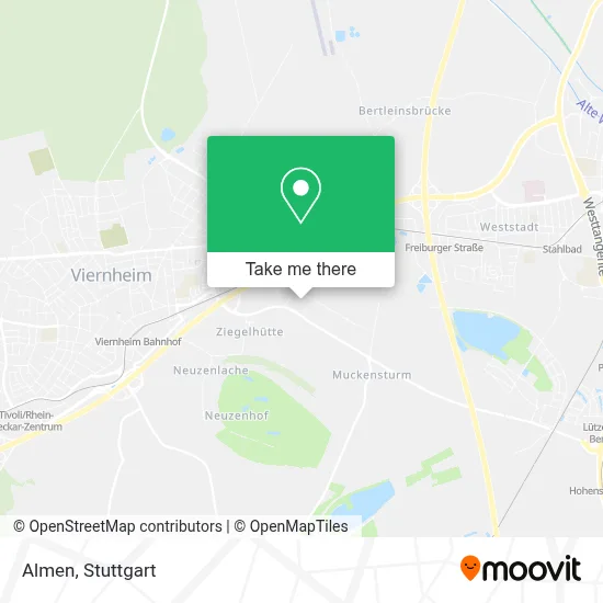 Almen map