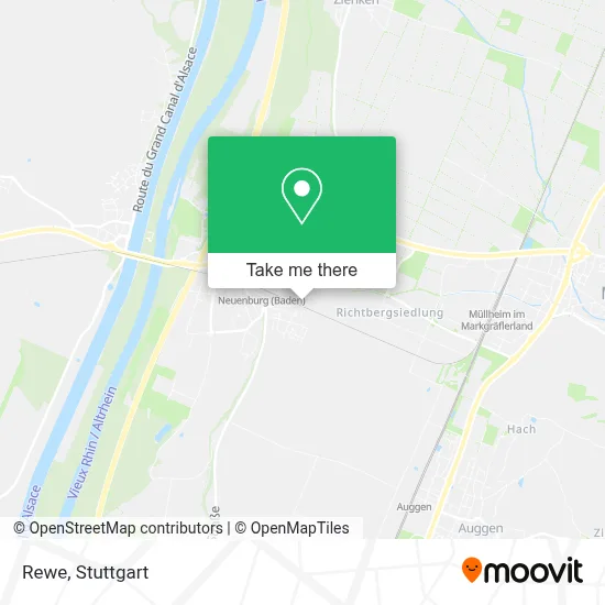 Rewe map