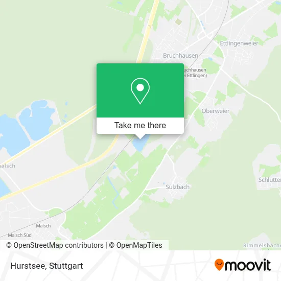 Hurstsee map