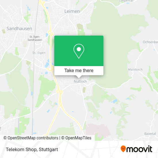 Telekom Shop map