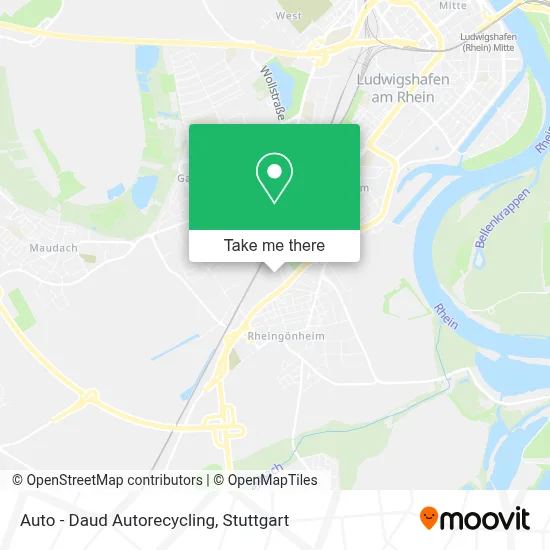 Auto - Daud Autorecycling map