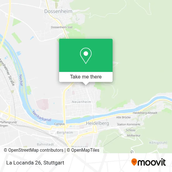 La Locanda 26 map