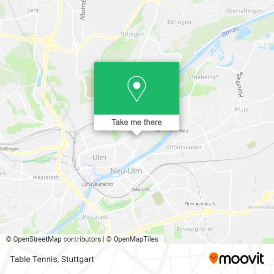 Table Tennis map