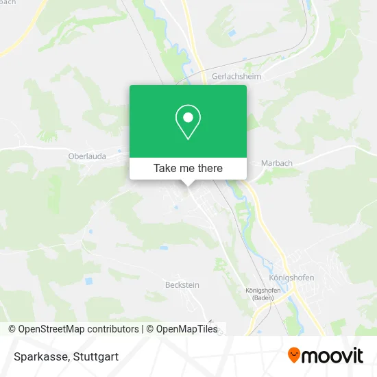 Sparkasse map
