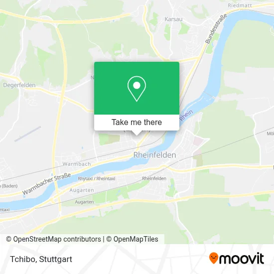 Tchibo map