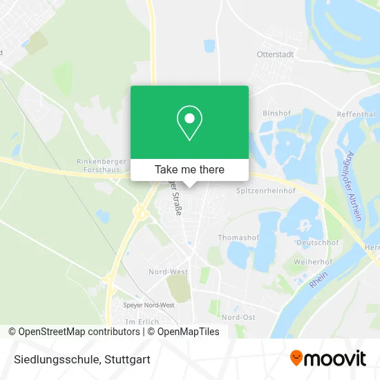 Siedlungsschule map