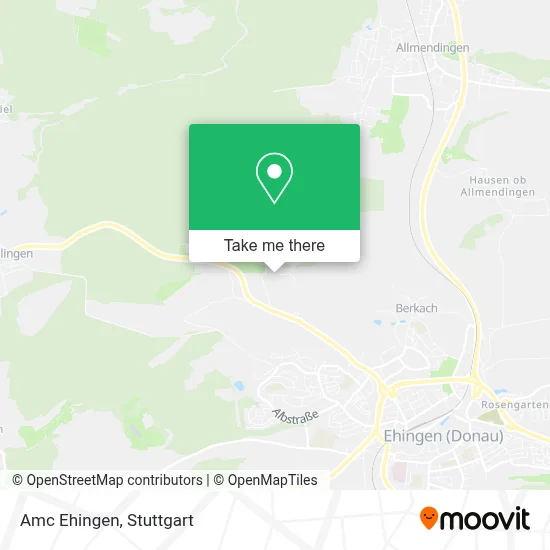 Amc Ehingen map