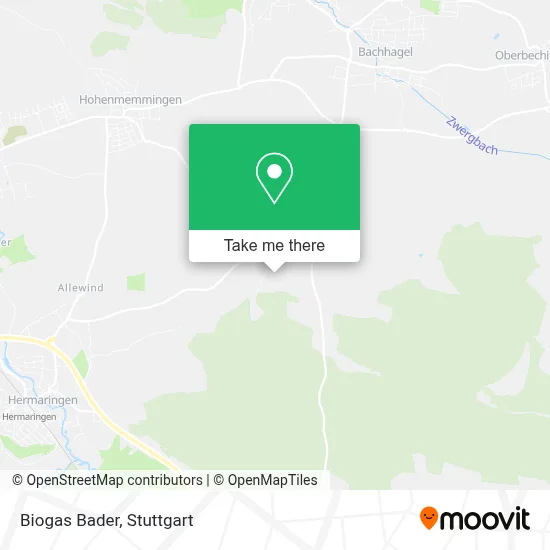 Biogas Bader map